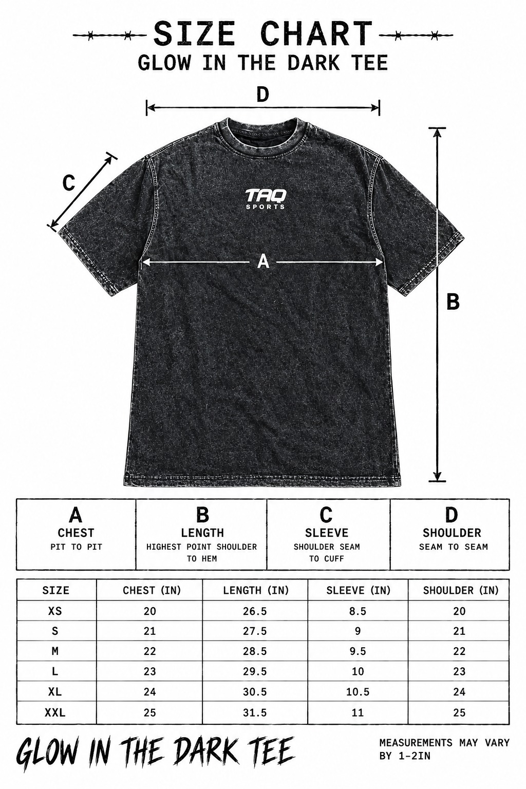 Stonewash Glow-in-the-Dark Oversize T-Shirt - Image 4
