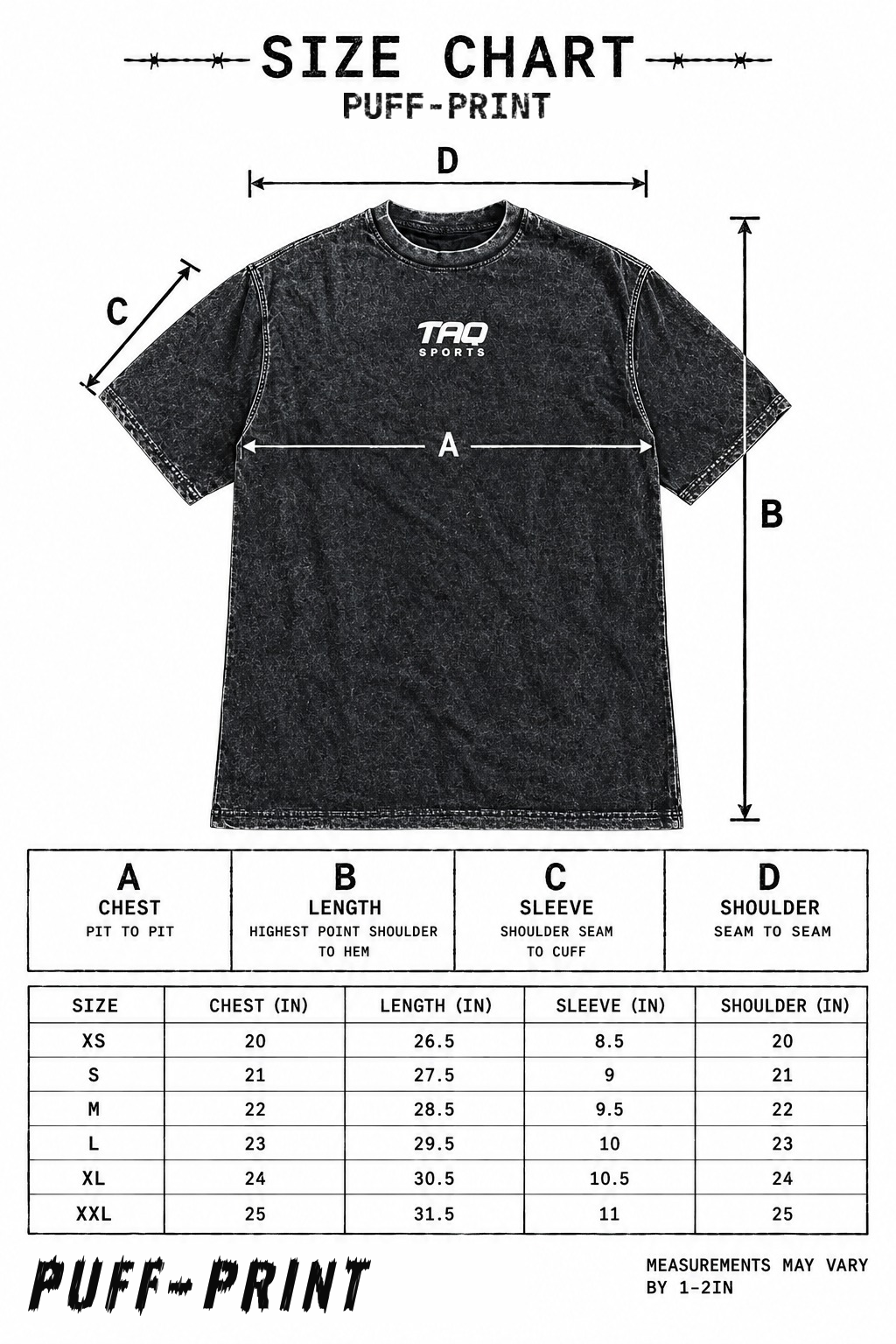Stonewash Puff-Print Oversize T-Shirt - Image 3