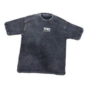 Stonewash Puff-Print Oversize T-Shirt